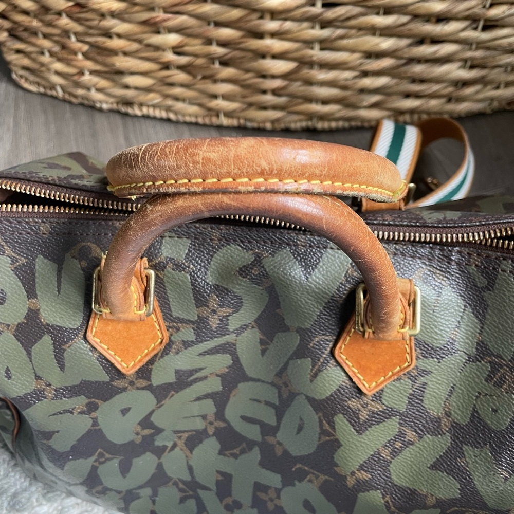 Louis Vuitton Monogram Graphite Graffiti Speedy - Picture 7 of 12